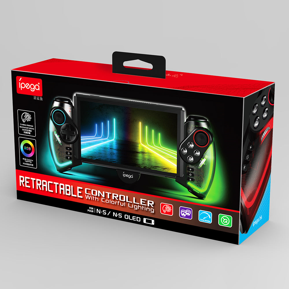 IPEGA PG-SW777S For Nintendo Switch / Switch OLED Gaming Controller Joystick Gamepad with RGB Light IPEGA PG-SW777S For Nintendo Switch / Switch OLED Gaming Controller Joystick Gamepad with RGB Light